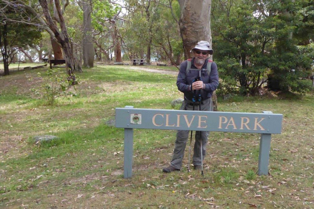 john g at Clive Park